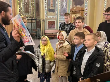 Посещение Храма Сергия Радонежского